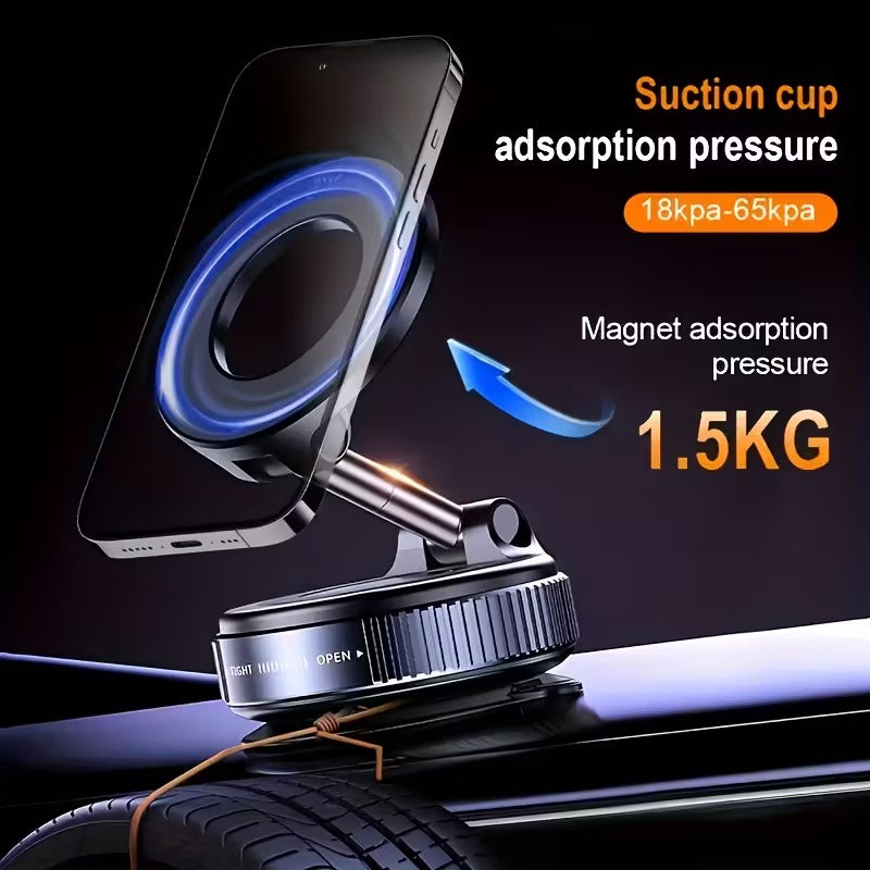 Magnetic Phone Holder with Suction Mount