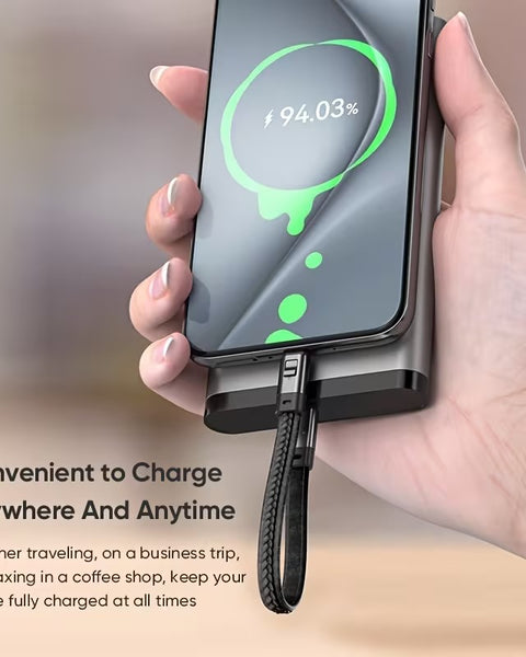 240W 2in1 Keychain Fast Charge Cable