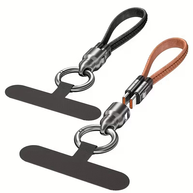 240W 2in1 Keychain Fast Charge Cable