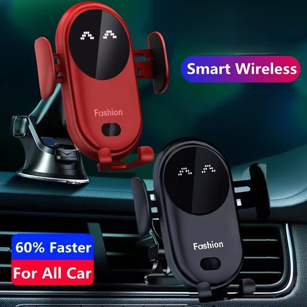 Auto Clamp Wireless Car Charger Mount