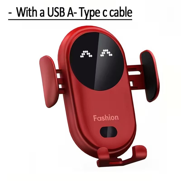 Auto Clamp Wireless Car Charger Mount