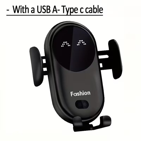 Auto Clamp Wireless Car Charger Mount