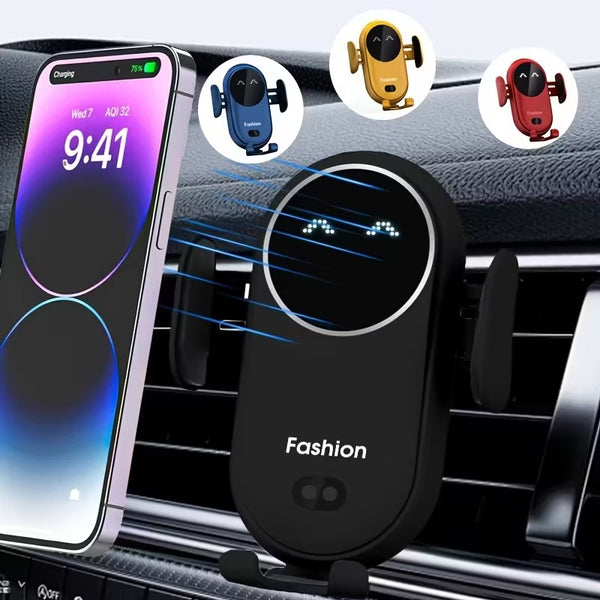 Auto Clamp Wireless Car Charger Mount