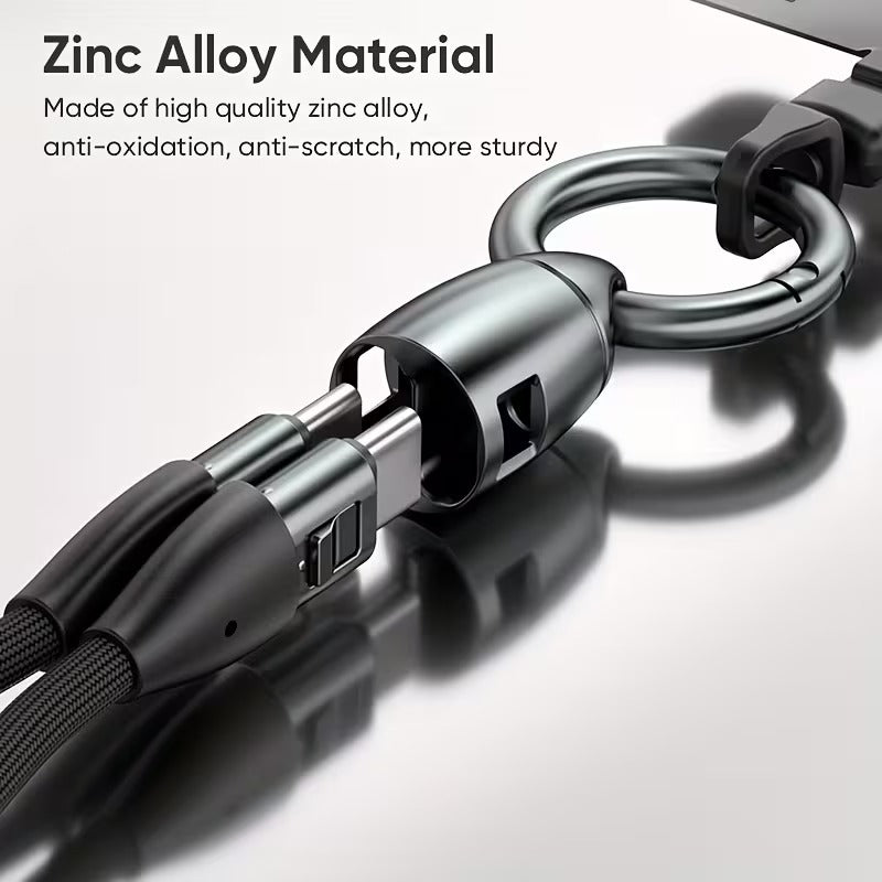 240W Type C Fast Charge Lanyard Cable