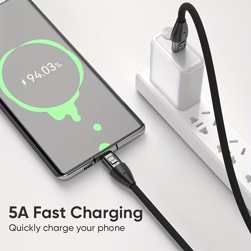240W Type C Fast Charge Lanyard Cable